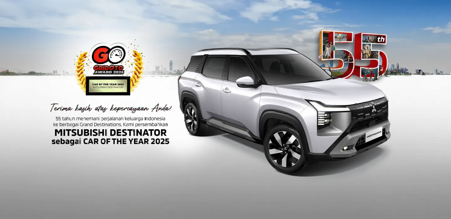 Mitsubishi Destinator terpilih sebagai Car of the Year 2025